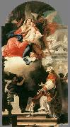 The Virgin Appearing to St Philip Neri 1740 TIEPOLO, Giovanni Domenico